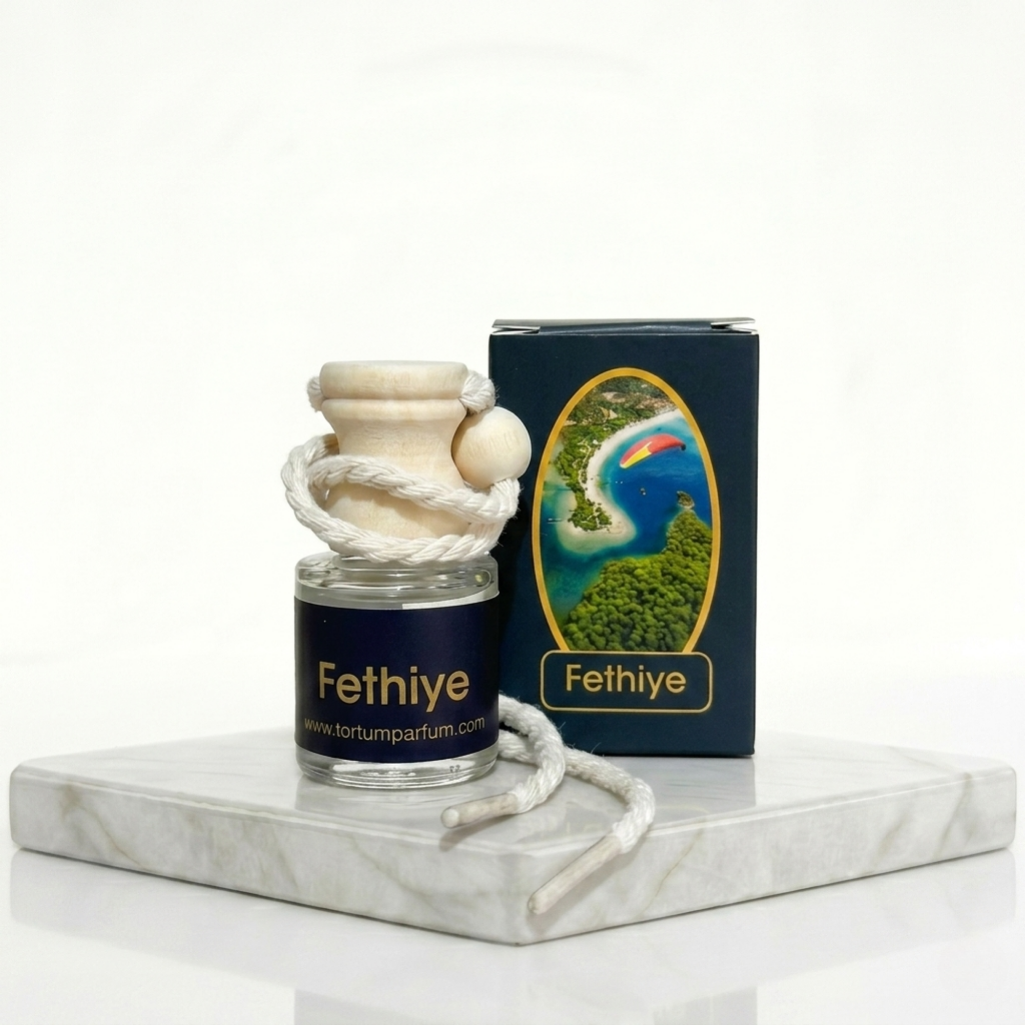 Fethiye Magnolia Car Air Freshener 8ml Fresh Floral Magnolia Soft Elegant Fragrance