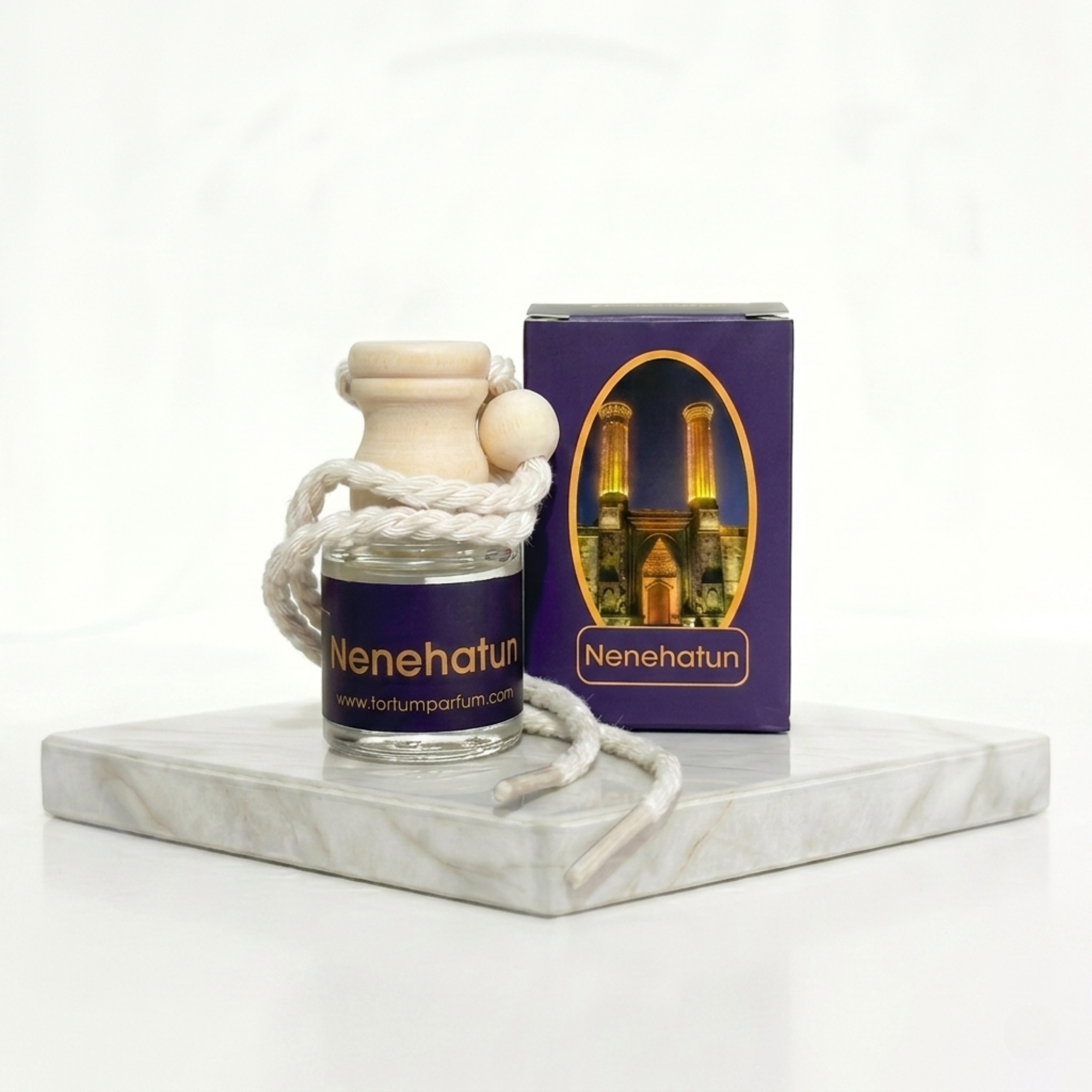 Nenehatun Amber Car Air Freshener 8ml Warm Amber Accords Cozy Long Lasting Fragrance